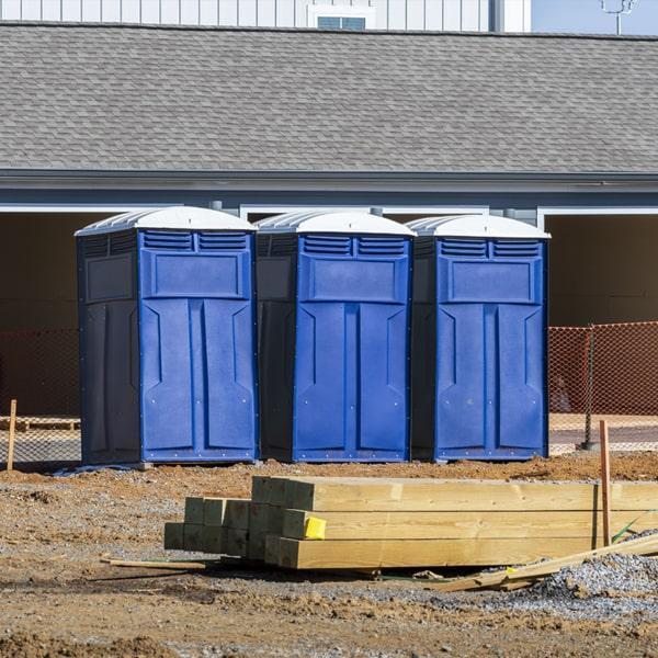 the average cost of renting a work site porta potty is around $-$ per month