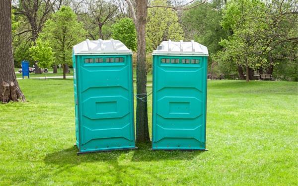 long-term porta the portable toilet will be cleaned on a regular basis depending on the rental agreement, and the cleaning schedule can be customized to suit your specific needs